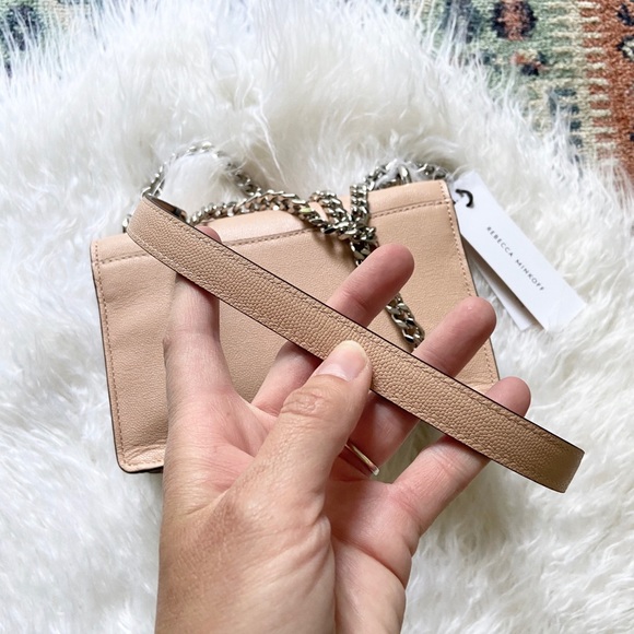 {rebecca minkoff} jean crossbody bag purse neutral - Picture 15 of 16